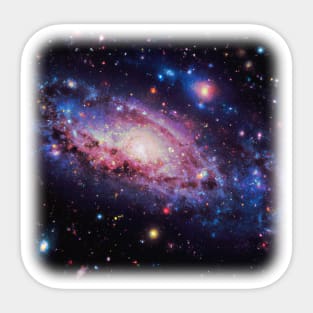 The universe with all galaxies Sticker